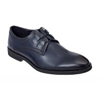 Pantofi barbati din piele naturala bleumarin Alexander 177